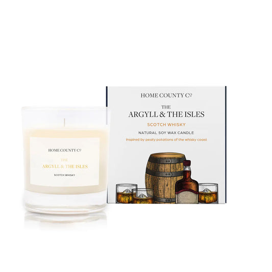 The Argyll and the Isles - Scotch Whisky Candle 30cl