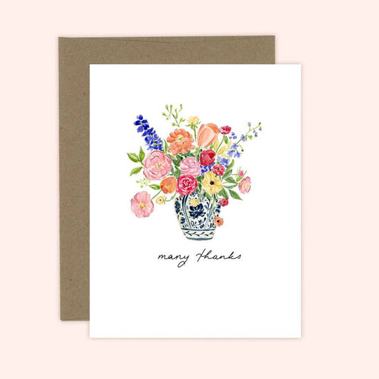 Many Thanks Greeting Card - Magnolia Lane co. Home + Garden + Gift