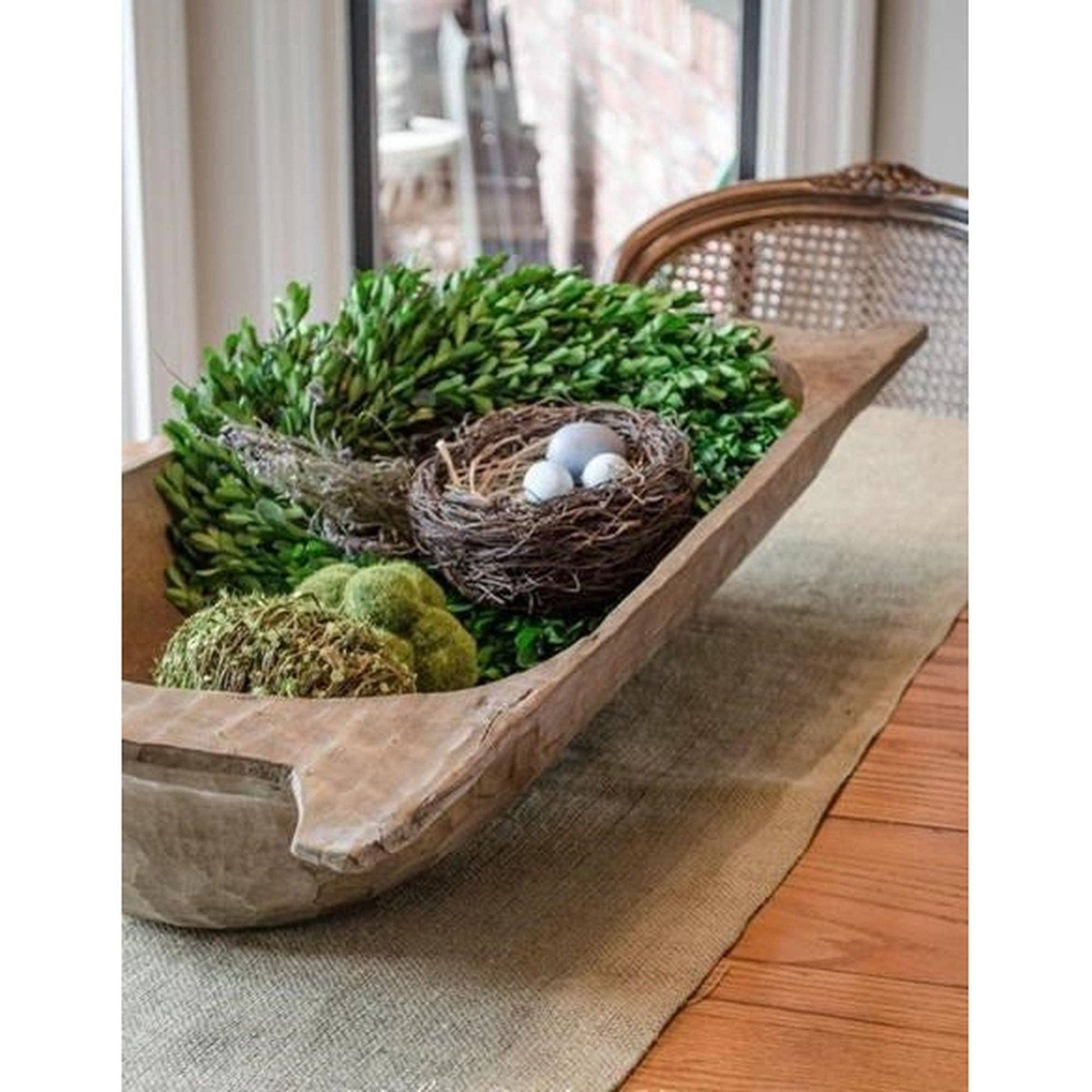 Large Wooden Dutch Dough Bowl - Magnolia Lane co. Home + Garden + Gift