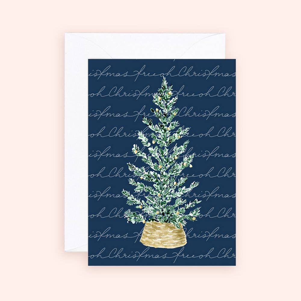 Mini Card - Oh Christmas Tree Enclosure Card