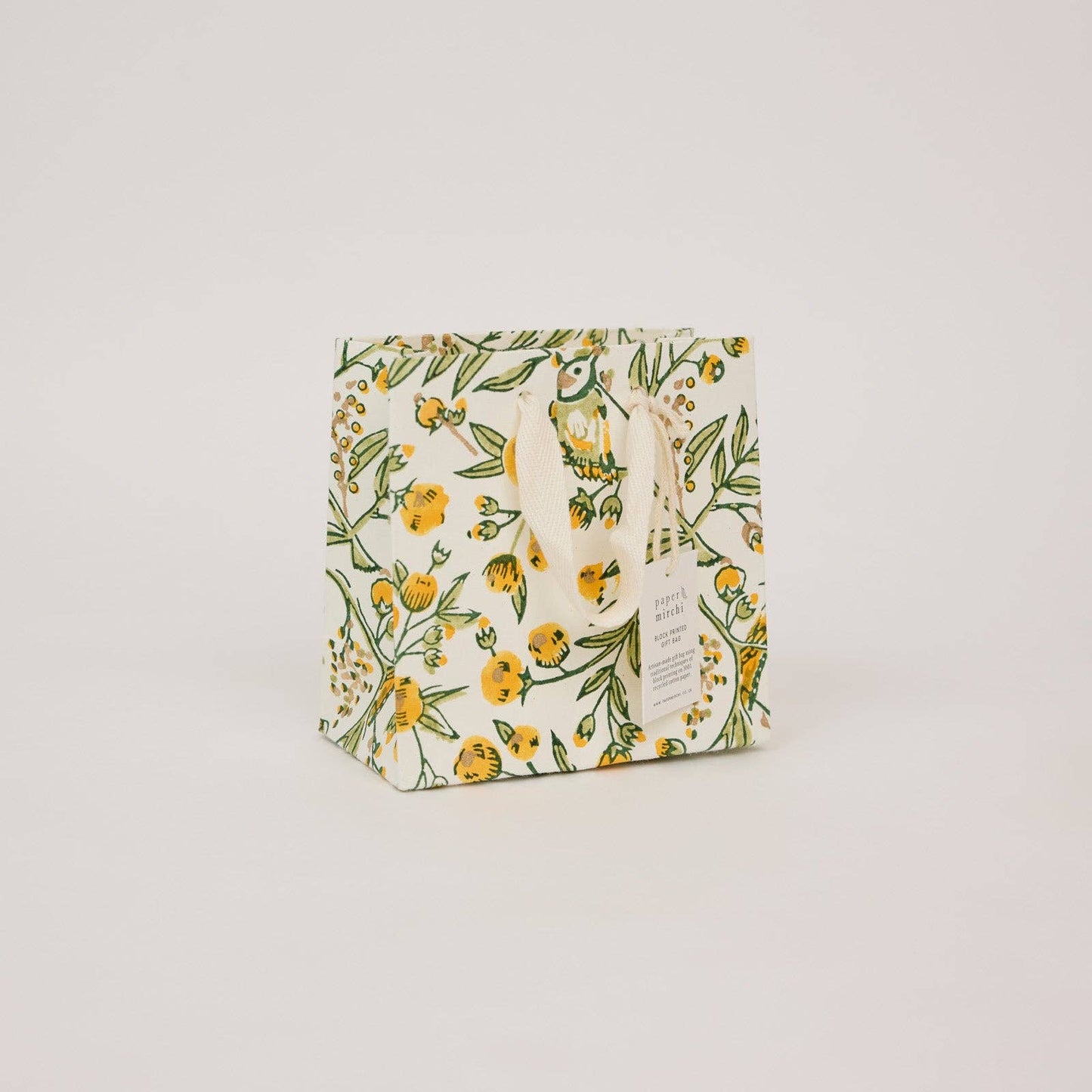 Block Printed Gift Bags (Small) - Sunshine Refresh - Magnolia Lane co. Home + Garden + Gift