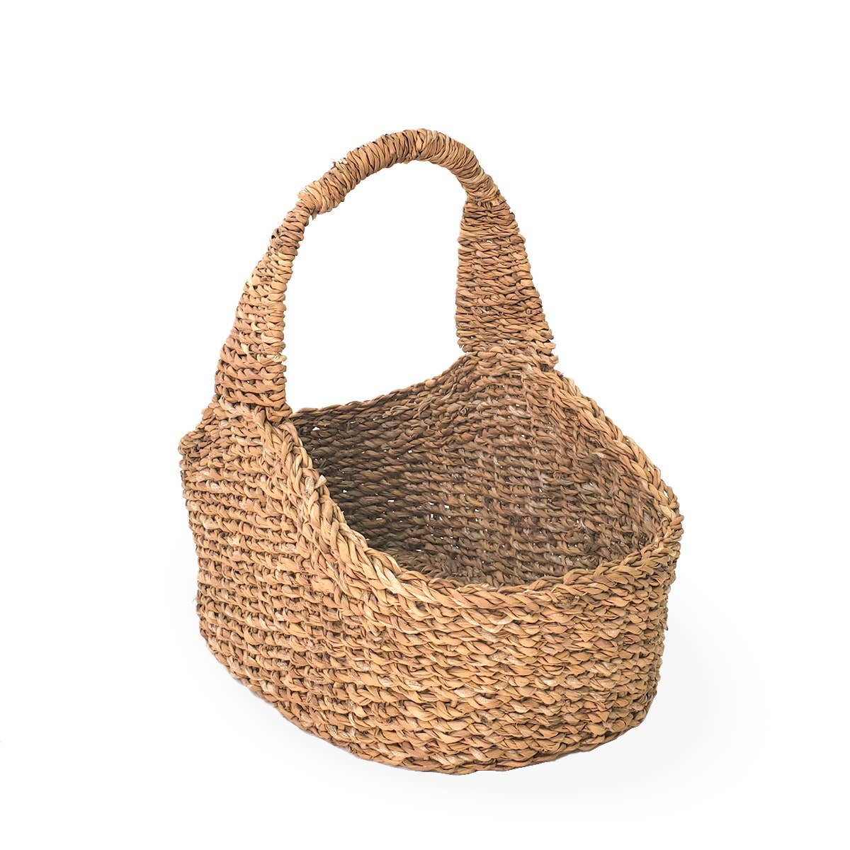 Handwoven Wicker Market Basket l Savar Picnic Basket