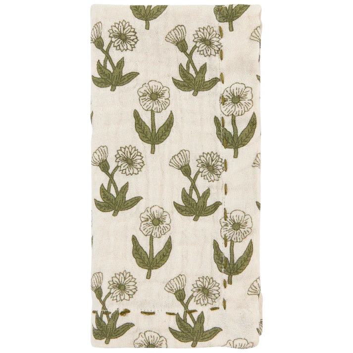 Bloom Double Weave Napkins Set of 4 - Magnolia Lane co. Home + Garden + Gift