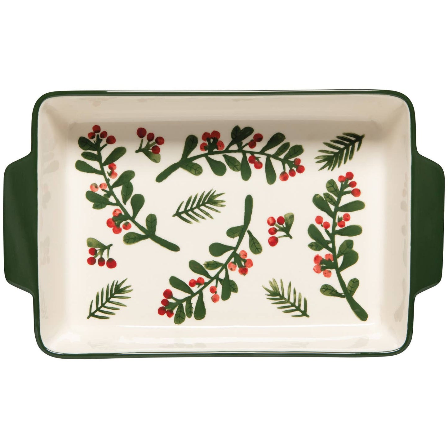 Now Designs Winterberry Christmas Baking Dish