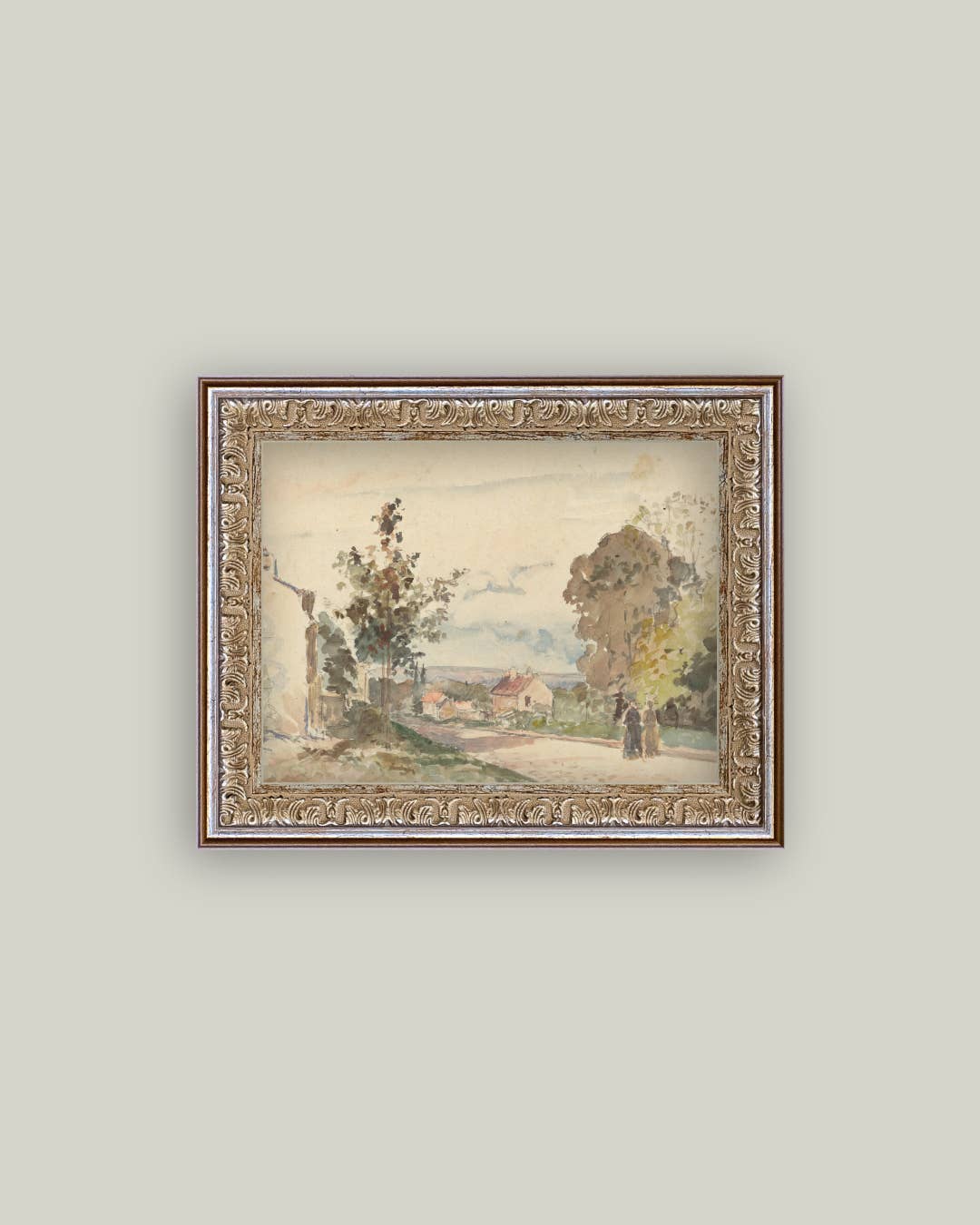 The Road From Versailles Framed Antique Art - Magnolia Lane co. Home + Garden + Gift
