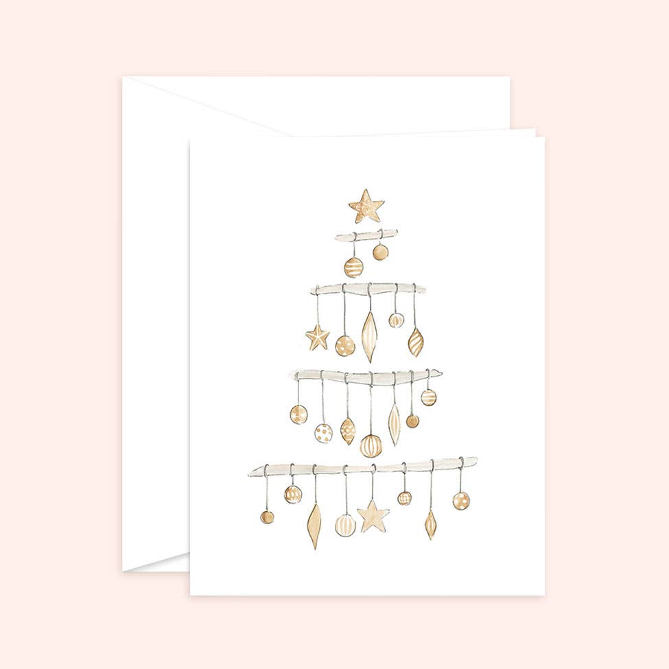 Minimalist Christmas Holiday Greeting Card