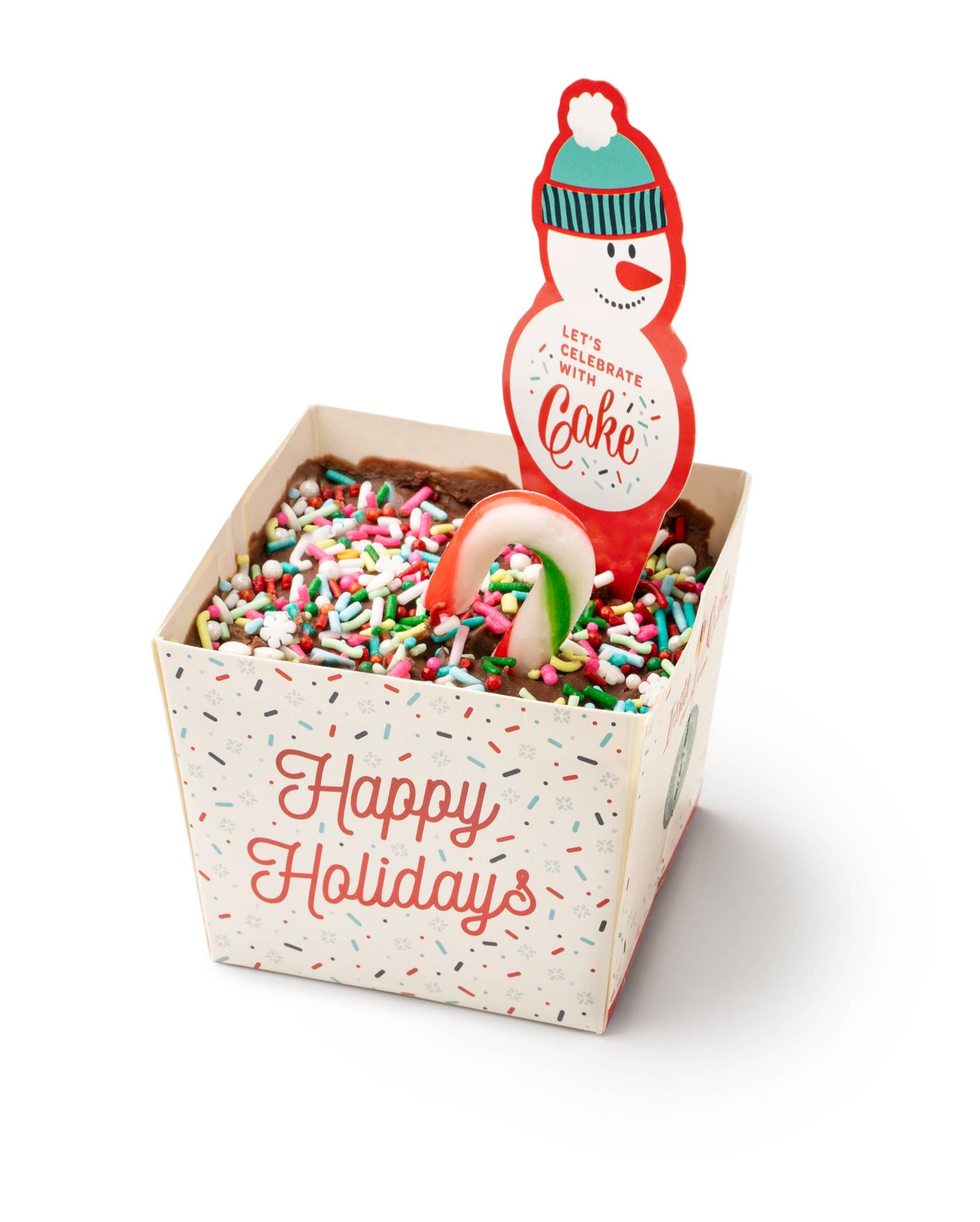 A Fun Chocolate Brownie Cake Kit - w/ Chocolate Frosting