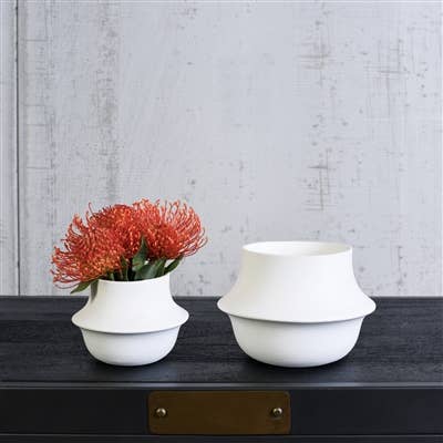 Vita Vase | Matte White