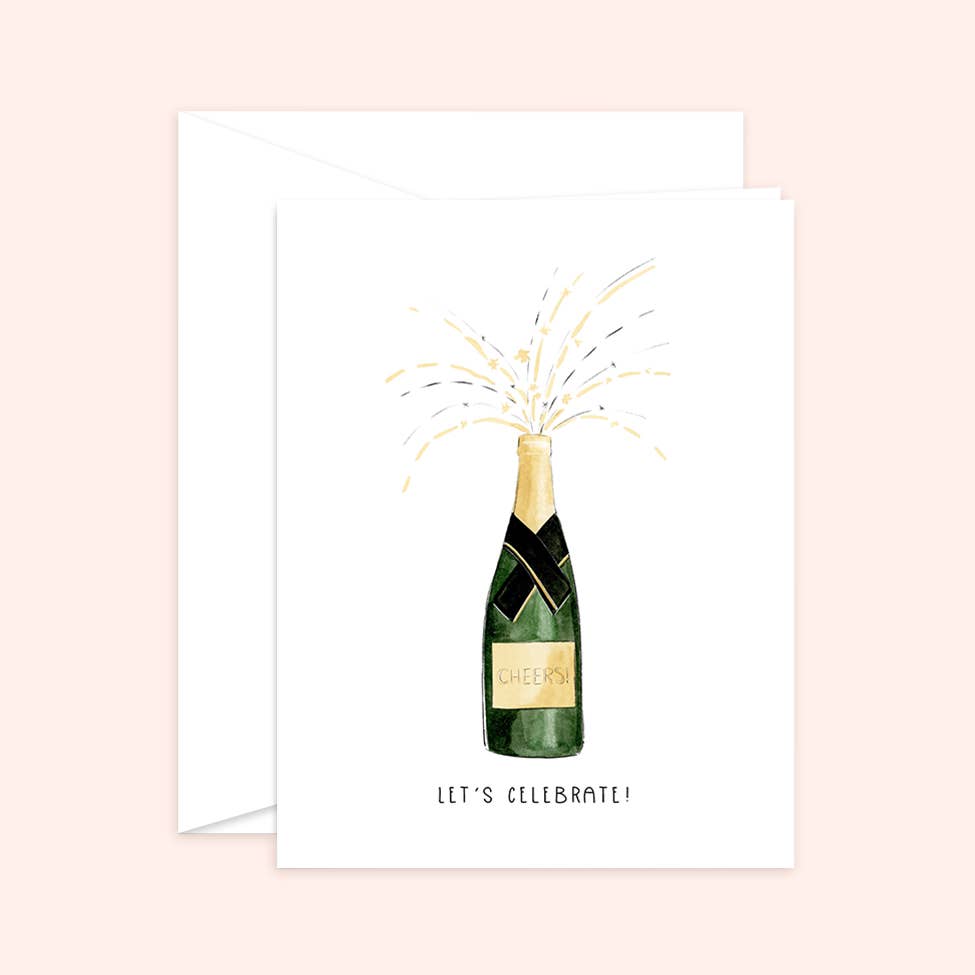 Let's Celebrate! - Congratulations Greeting Card