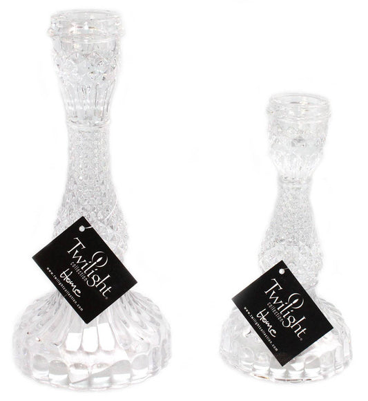 Bella Candle Holders – Clear