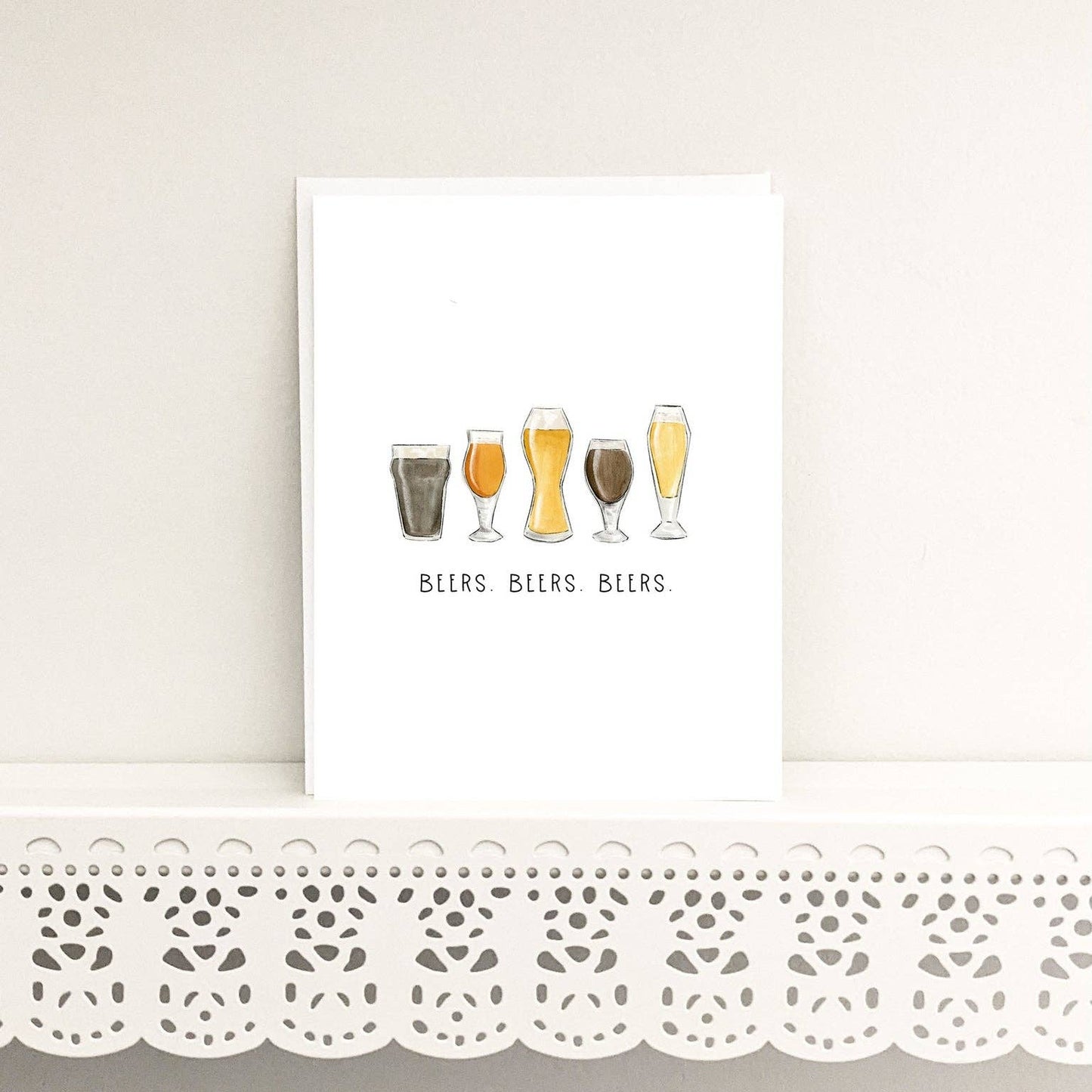 Craft Beer - Celebration, Father's Day Greeting Card