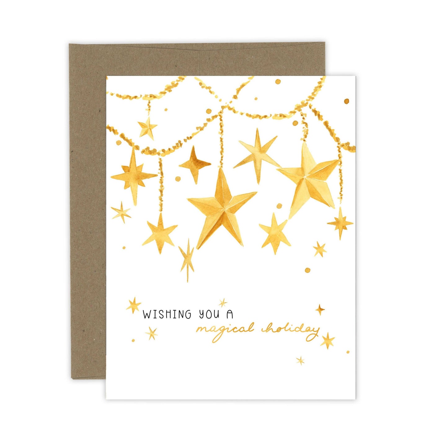 Magical Christmas Card | Stars