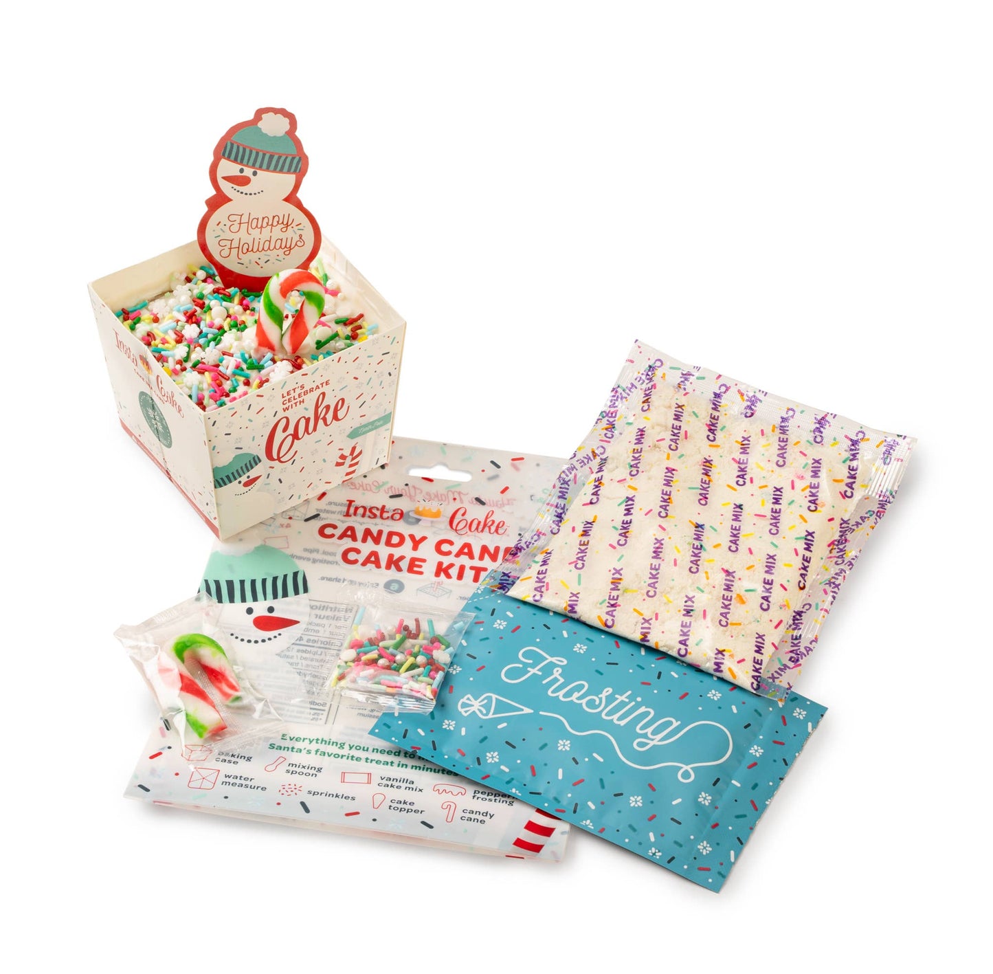 A Candy Cane Cake Kit - Perfect Stocker Stuffer