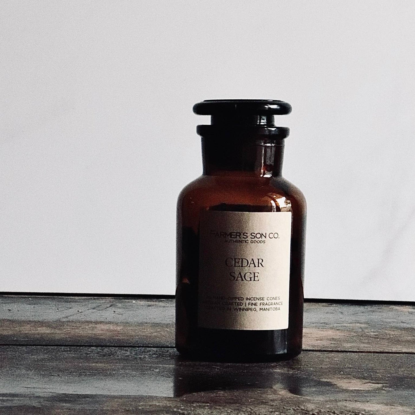 Farmer's Son Co. - Cedar + Sage Incense Cones