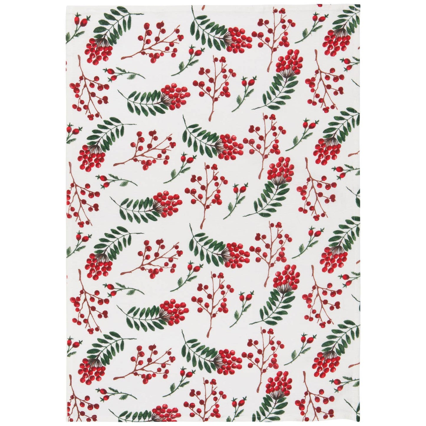 Winterberry Bakers Floursack Christmas Dishtowels Individual