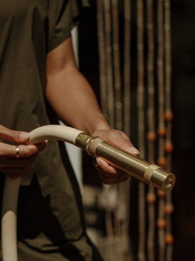 Brass Hose Nozzle - Magnolia Lane co. Home + Garden + Gift