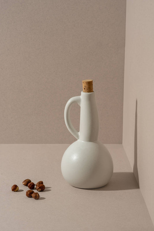Handmade Stoneware Olive Oil Dispenser | Dadasi 15 oz - Magnolia Lane co. Home + Garden + Gift
