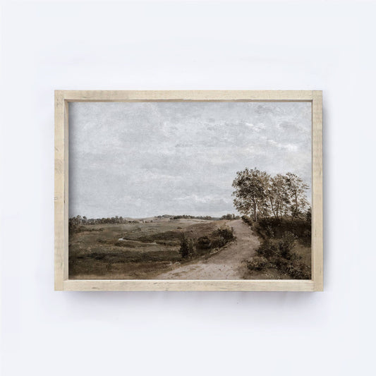 Landscape Wall Art | Vintage Landscape Print A141