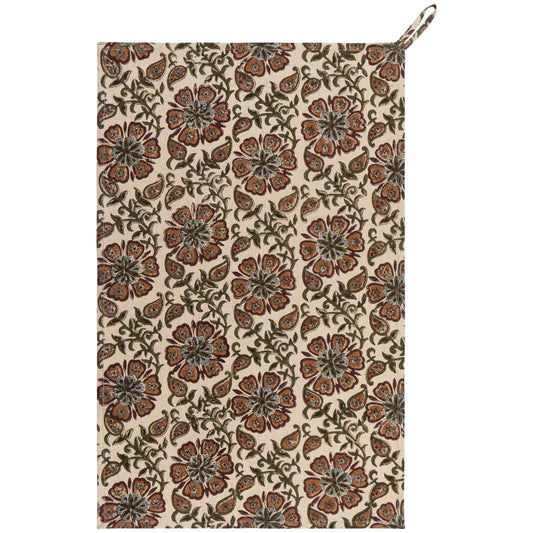 Heirloom Elysian Block Print Dishtowel
