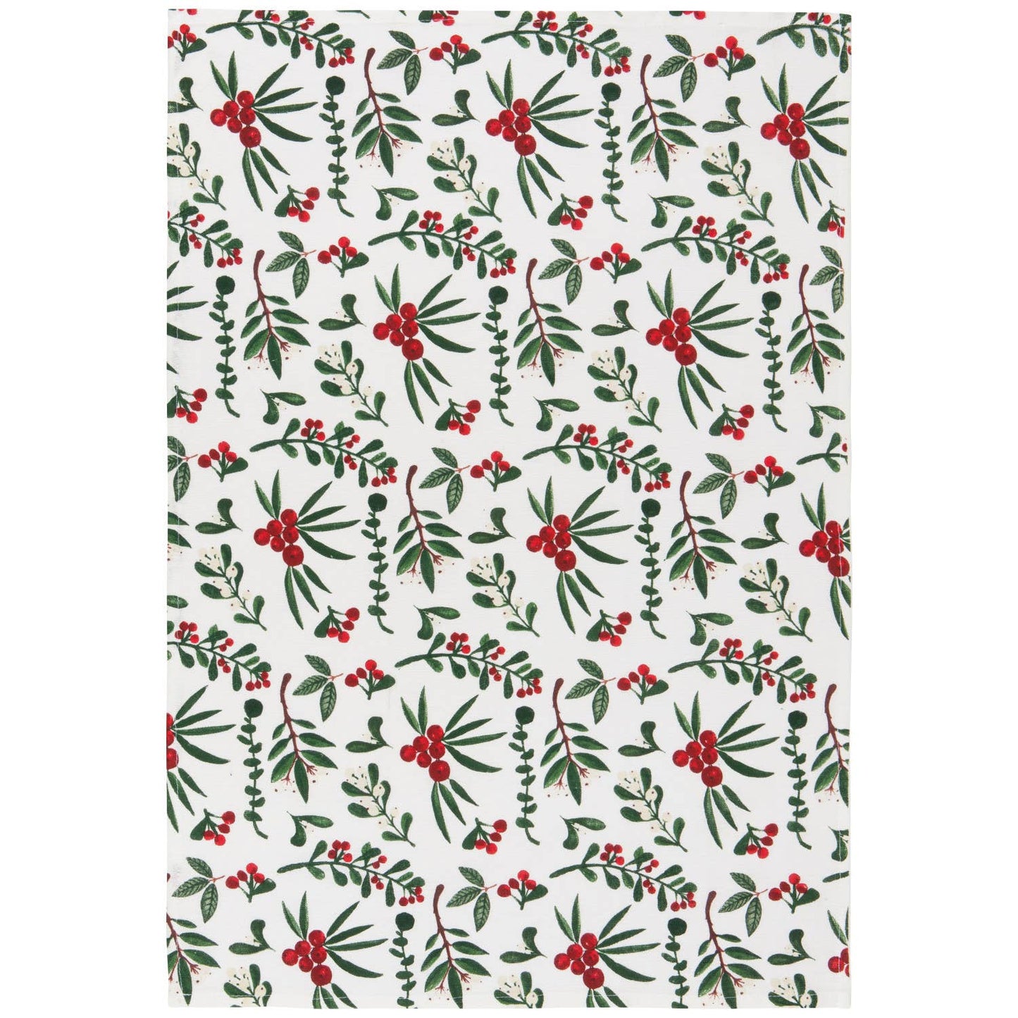 Winterberry Bakers Floursack Christmas Dishtowels Individual