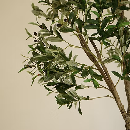 7' Faux Olive Tree