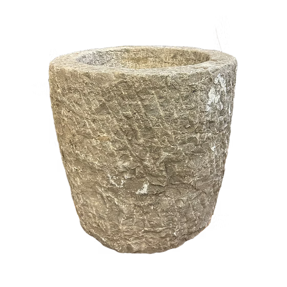 Julian Vintage Stone Mortar XXL - Magnolia Lane co. Home + Garden + Gift