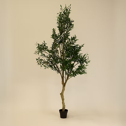 7' Faux Olive Tree