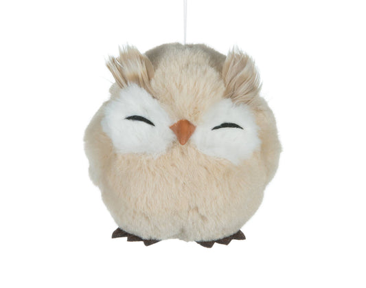 4.5" Brown Owl Ornament