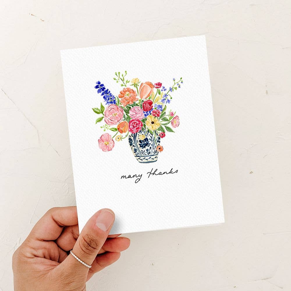 Many Thanks Greeting Card - Magnolia Lane co. Home + Garden + Gift