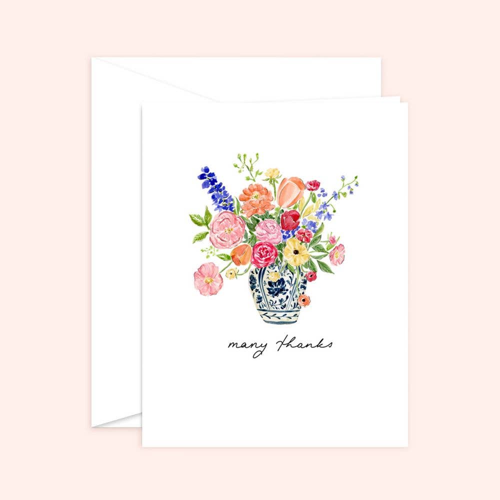 Many Thanks Greeting Card - Magnolia Lane co. Home + Garden + Gift