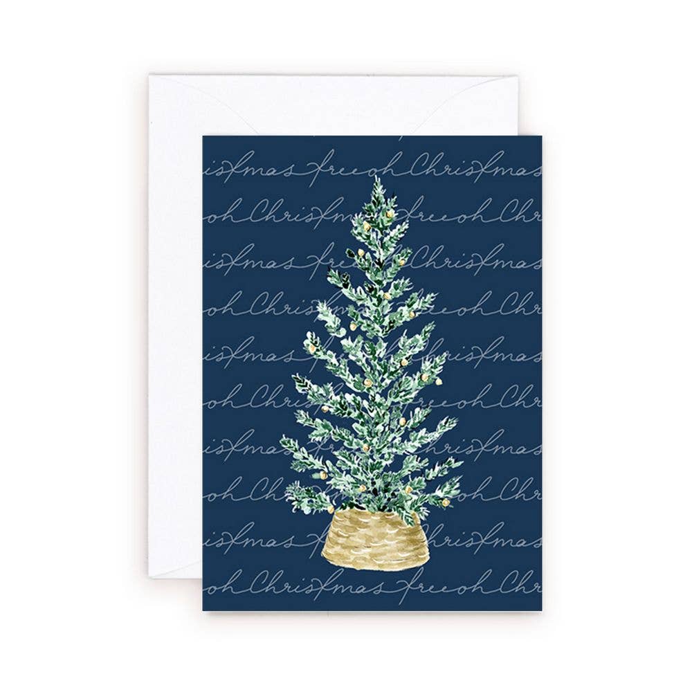 Mini Card - Oh Christmas Tree Enclosure Card