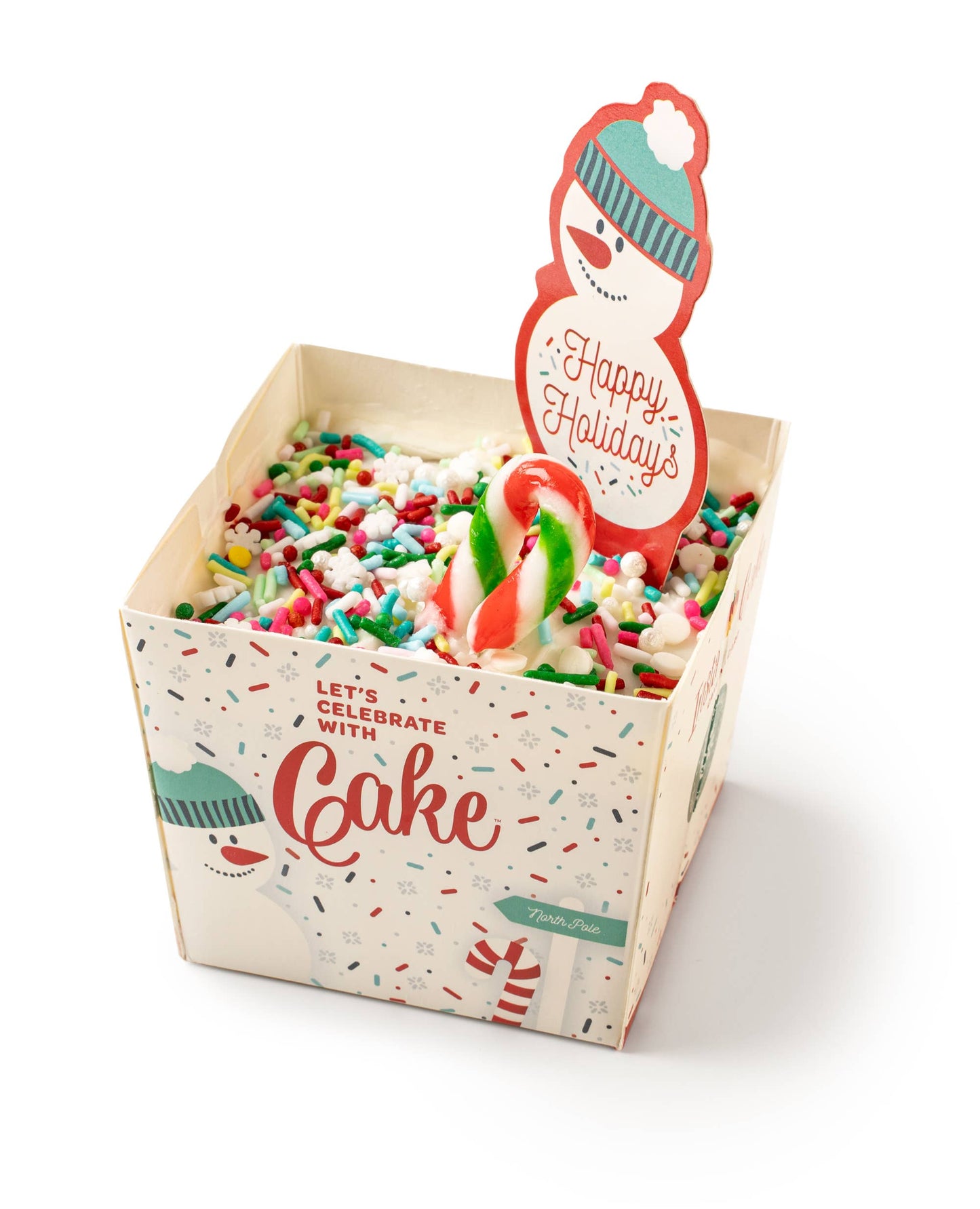 *Gluten Free Brownie Cake Kit w/ Peppermint Frosting