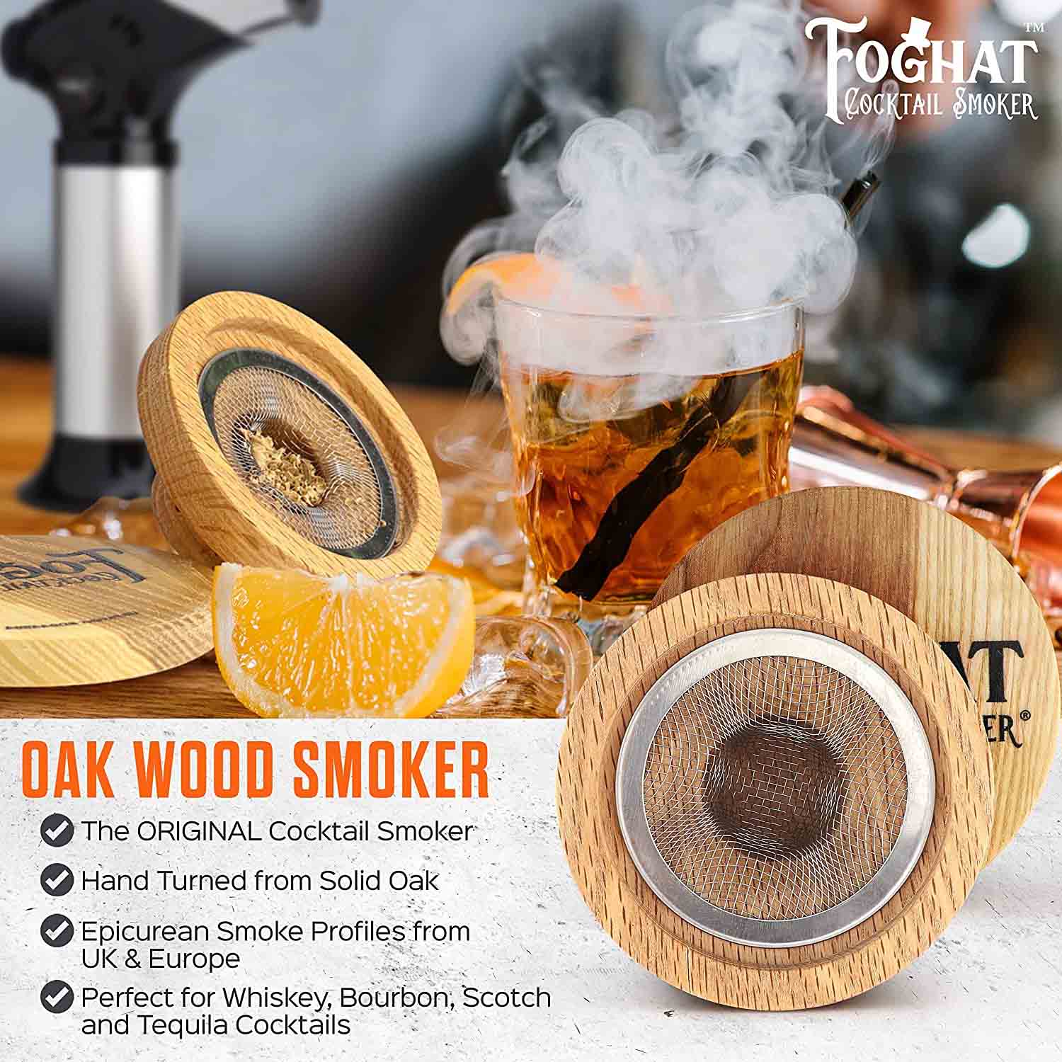 Foghat™ Cocktail Smoking Kit - Magnolia Lane co. Home + Garden + Gift