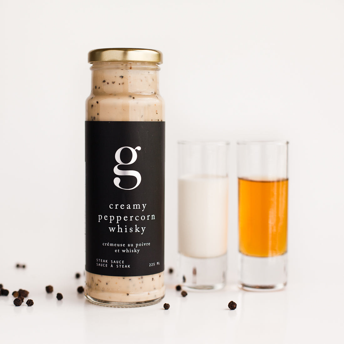 Creamy Peppercorn Whisky Steak Sauce
