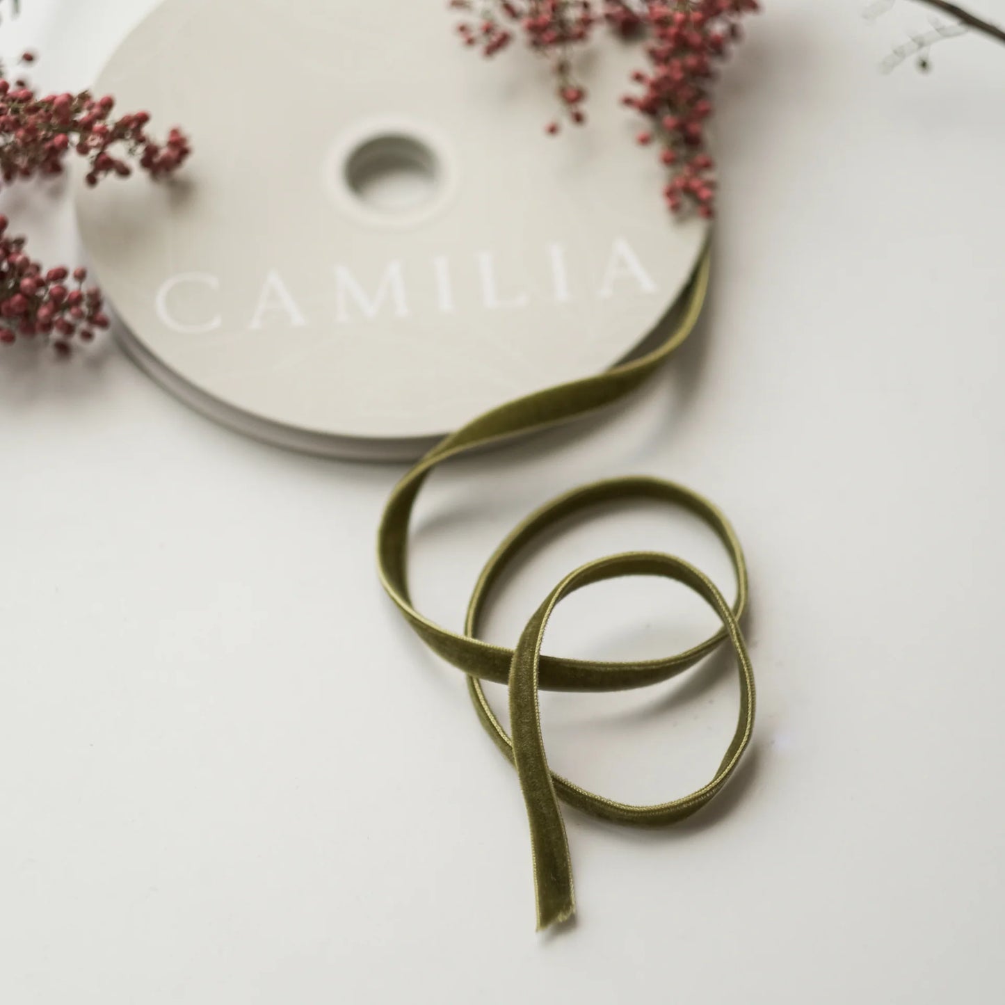 Double Sided Velvet Ribbon | 1cm X 10 Yards