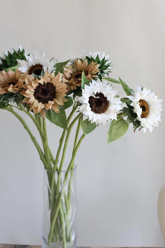 Faux Sunflowers