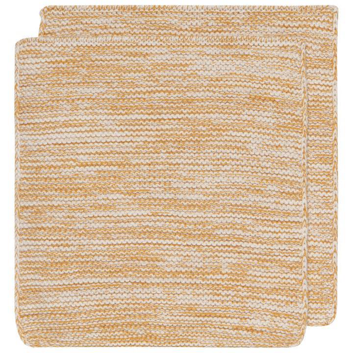 Ochre Knit Dishcloths Set of 2 - Magnolia Lane co. Home + Garden + Gift