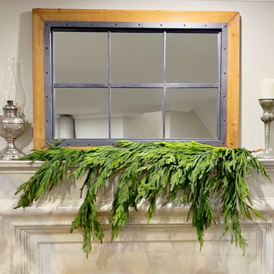 40" FRESH TOUCH NORFOLK DRIPPING PINE GARLAND