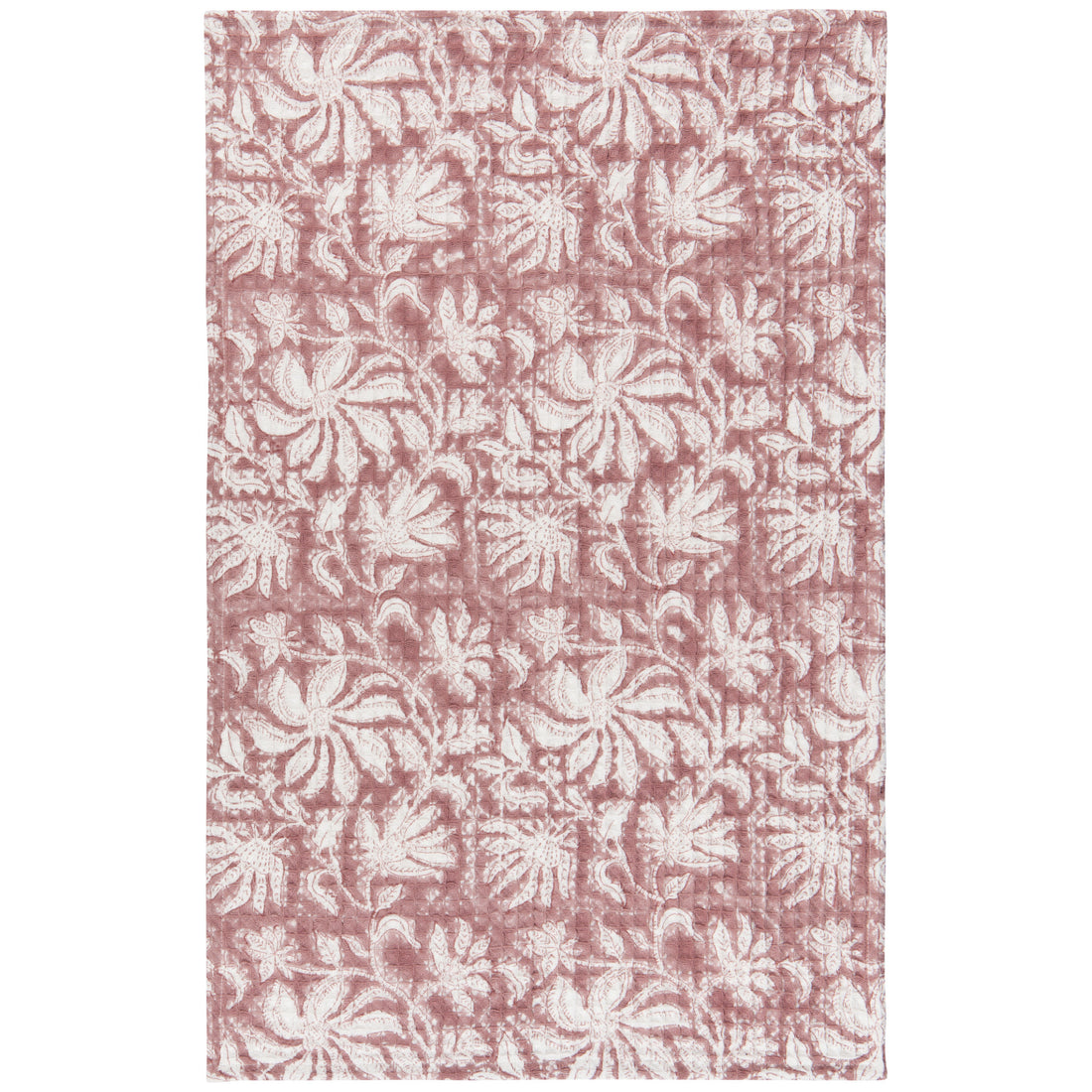 Paradise Block Print Waffle Dishtowel - Magnolia Lane co. Home + Garden + Gift