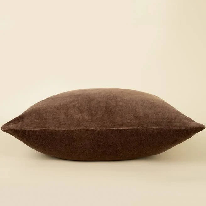 20x20 Vera Luxe Velvet Pillow, Clove