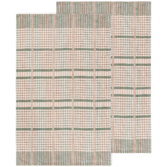 Willow Finley Check Dishtowels Set of 2 - Magnolia Lane co. Home + Garden + Gift